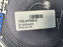 Audiopipe APMB6SBC 6in. 250W Midrange Speaker