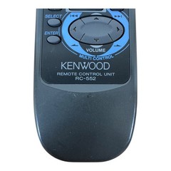 Genuine Kenwood RC-552 Audio System Remote Control Black Has Been Tested
