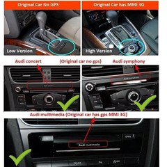 USED 8.8″ Car Stereo Radio Android Double DIN 8+128G For 08-16 AUDI A4 S4 A5 MMI