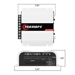 [US SELLER] Taramps DS 440×4 2 Ohms Amplifier 440 Watts Rms 110×4 Watts