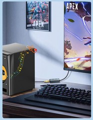 Premium USB Type-A to TOSLINK Optical Fiber Audio Adapter USB to SPDIF Converter
