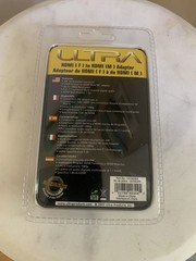 NIB Ultra 24K Gold Plated HDMI F to HDMI M Adapter 90 Degree Angle