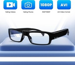 Camera Glasses Video Glasses HD with 64GB Memory Card Recording Glass…