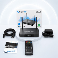 SuperBox S6 Pro TV BOX Speech Control- Authorized Distributor – Free Ship