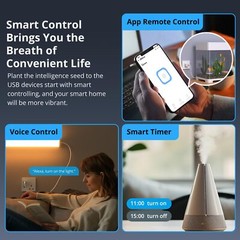 SONOFF ZigBee 3.0 Micro USB Adaptor, USB 2.0 High Speed Adaptor,Smart USB Switch