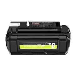 1/2X 40V 40Volt 8.0Ah Battery High Capacity Lithium ion For OP4050 For Ryobi