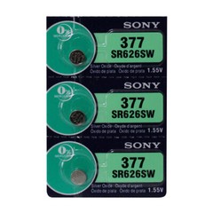 Sony 377  SR626SW Watch Battery 3Pc