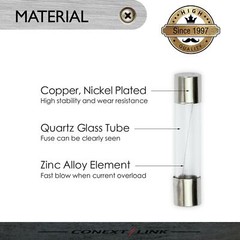 25pcs 15A Amp Quartz Glass Tube AGC Fuse Nickel Auto Car Fast Quick Below 6*30mm