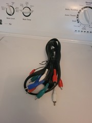 6 FT Component Video Cable with Audio Red Green Blue RGB for HDTV DVD VCR 5 RCA