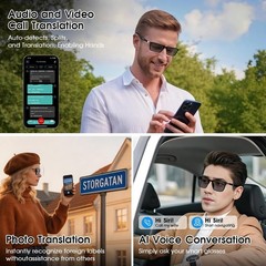Lightweight Bluetooth Smart Sunglasses – Waterproof`