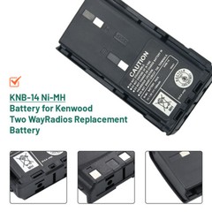 1PC 1300mAh KNB-14 KNB-15A Ni-MH Battery for TK-260 TK-270 TK-272 TK-360 TK-2100