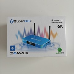 SuperBox S6 Max Android TV Box 4K Smart Media Stream Time Shift Voice Remote