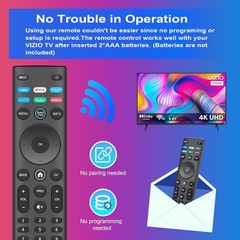 NEW Universal Remote Control For Vizio XRT140 136 260 270 Smart TV D E M P V PX