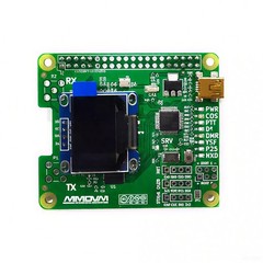 MMDVM_HS_Dual_Hat Duplex MMDVM Hotspot P25 DMR YSF NXDN Pi Revision 1.3 OLED -US