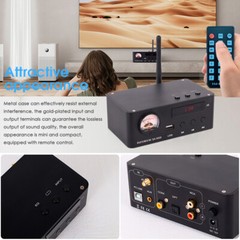 HiFi Bluetooth 5.0 Stereo Receiver Coaxial/Optical D/A Audio Coverter USB Player