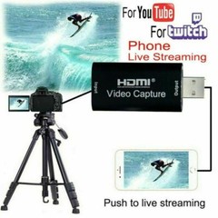 HDMI to USB 2.0 Video Capture Card 1080P HD Recorder Game/Video Live Streaming A
