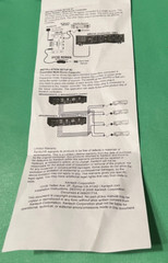 Xantech 283TPD Twin Plug Blink-IR Mouse Emitter. NOS