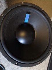 Qty 4: 6.5″ (165mm) Polypropylene Dust Caps 15″/12″/18″ Old School & Rare Subs