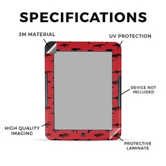 Mighty Skins Tablet Skin Compatible Nook Glowlight 4E – – 3M Vinyl Protective