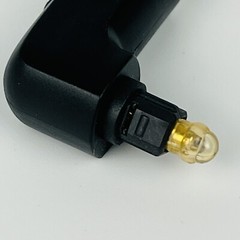 Toslink 90° Digital Optical Audio Cable Adapter Male to Female Right Angle L
