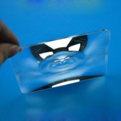 100x70mm Optical PMMA Plastic Fresnel Lens Solar DIY Projector Plane Magnifier