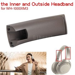 WH-1000XM3 Side Cover Slider Parts Kit Loop Headband Replace for Sony Headphones