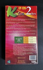 Blank VHS Tapes – Kolor EP-120 2 Hours Blank Video Cassette Tapes New