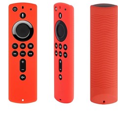 Silicone Remote Cover for Amazon Fire TV Stick 4K Protective Case Skin 5 Color