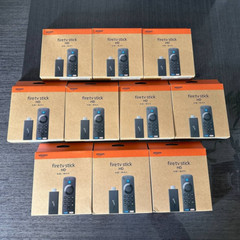 LOT of 10 – Amazon Fire TV Stick 8GB with Alexa Voice Remote TV New 2024 Model