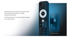 Ugoos BT Remote Control UR02 Remote For Ugoos TV Box, Built-in Mic, Gyro Sensing