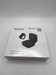 Vekesen Wireless Remote Control Ring Fashion Wear Design D01 Black
