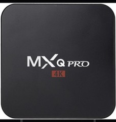 MXQ Pro 4K Media Streaming Box USB Black with Remote 4K Resolution