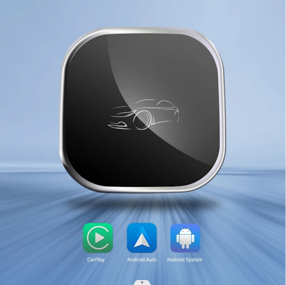 8GB+128GB Wireless Auto Adapter GPS Smart AI Box Carplay Plug and Play