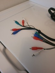 6 FT Component Video Cable with Audio Red Green Blue RGB for HDTV DVD VCR 5 RCA