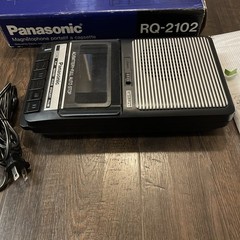 Panasonic RQ2102 Cassette Tape Recorder – Tested, Excellent Condition