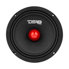 DS18 PRO-GM6B 6.5″ MIDRANGE CAR SPEAKER WITH BULLET LOUDSPEAKER 480 WATTS 8 OHM