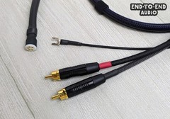 Turntable Tonearm Cable | Mogami Cable, Gold 5-Pin DIN, Dual Gold RCA or XLR