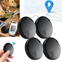 For IOS Android 4Pcs Bluetooth GPS Smart Tag Air Key Pet Finder Tracker Locator