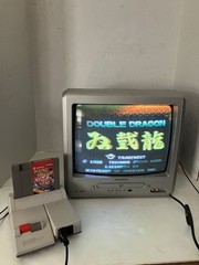 Sanyo TV 13″ DS13204 Front A/V Inputs Retro Gaming w/Remote Working-Coaxial Con
