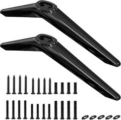 Durable TCL TV Replacement Legs – Black ABS for 28-65 Inch TVs, Non-Slip Design