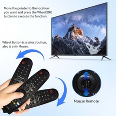 Replacement Voice remote MR20GA AKB75855501 For LG Smart TV with Pointer wheel
