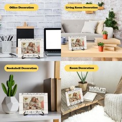 Qiwog Grandma Photo Frame – There’s This Boy Who Stole 5.7 x 8 inches, Rustic
