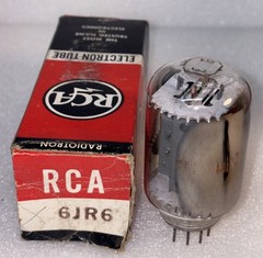 RCA 6JR6 6JG6A 6JT6A Audio Tube New In Box