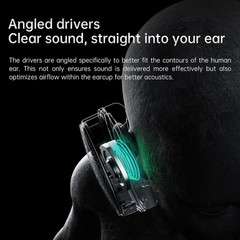FiiO JT3 Over-Ear Open-Back Headphones, 50mm Dynamic Driver (Silver)