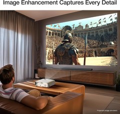 Epson Home Cinema 980 3-Chip 3LCD 1080p Projector 4,000 Lumens Color and White B