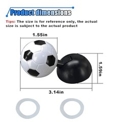 Universal Car Push Start Button Cover – Ball-Bar Rocker Switch, Interior Black