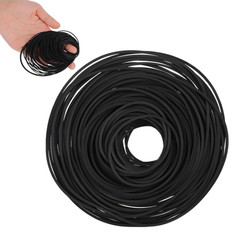 100 PCS Square Rubber Drive Belt For Cassette Player Recorder Repair Replacement