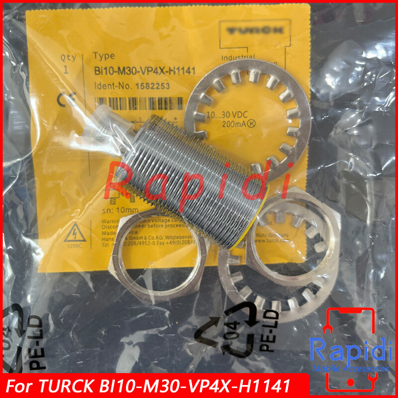 New For TURCK BI10-M30-VP4X-H1141 Proximity Switch Sensor 10-30VDC 200mA 10mm