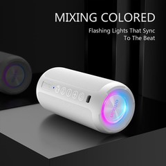 Waterproof Bluetooth Speaker: 30 Hours Playtime, Perfect for Outdoors