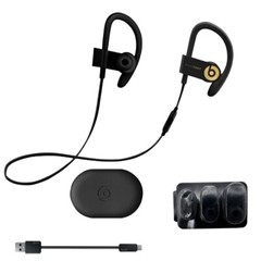 Beats by Dr. Dre Powerbeats3 In-Ear Earbuds Wireless Headphones Black Gold